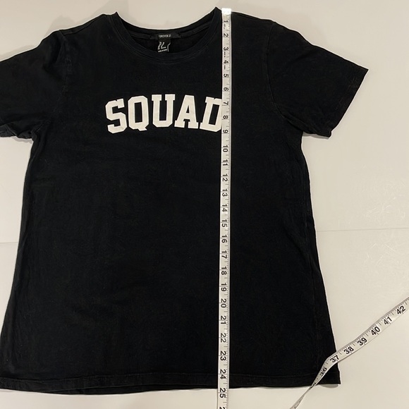 Mens SQUAD black t-shirt- medium- item 1083 - Picture 6 of 7